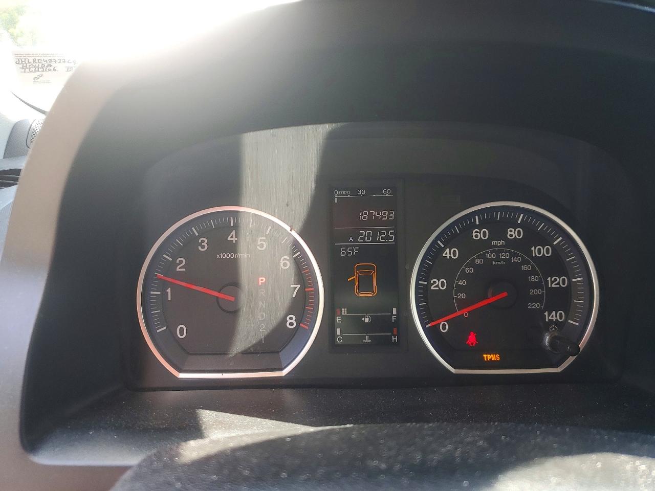 2007 Honda Cr-v Exl Silver vin: JHLRE48737C063980