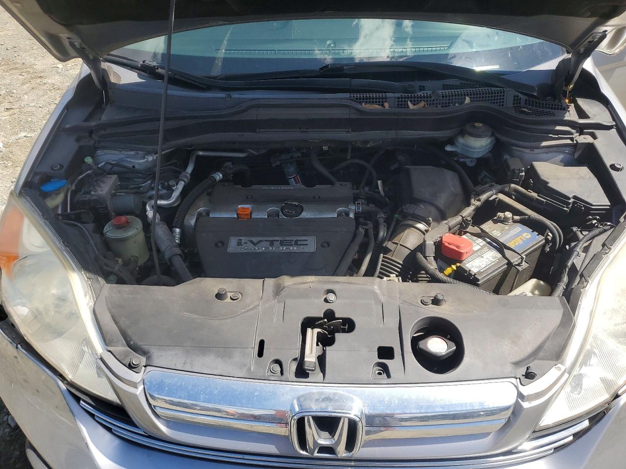 2007 Honda Cr-v Exl Silver vin: JHLRE48737C063980
