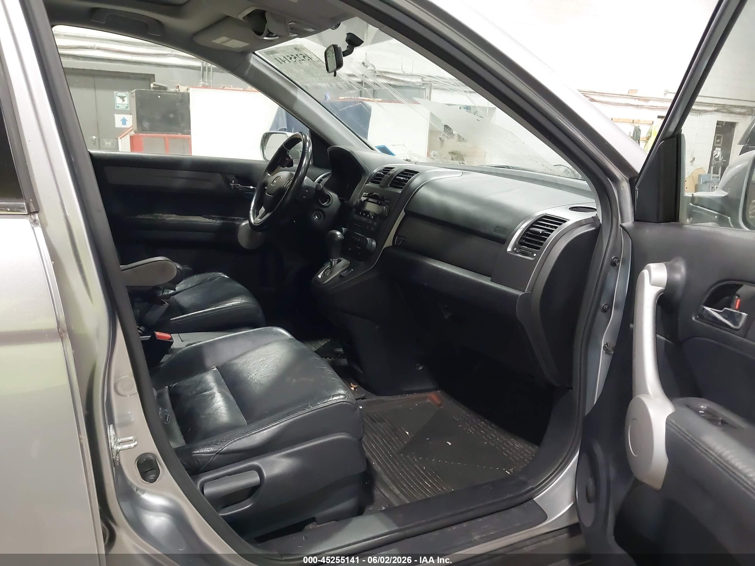 2007 Honda Cr-v Ex-l Silver vin: JHLRE48737C067849