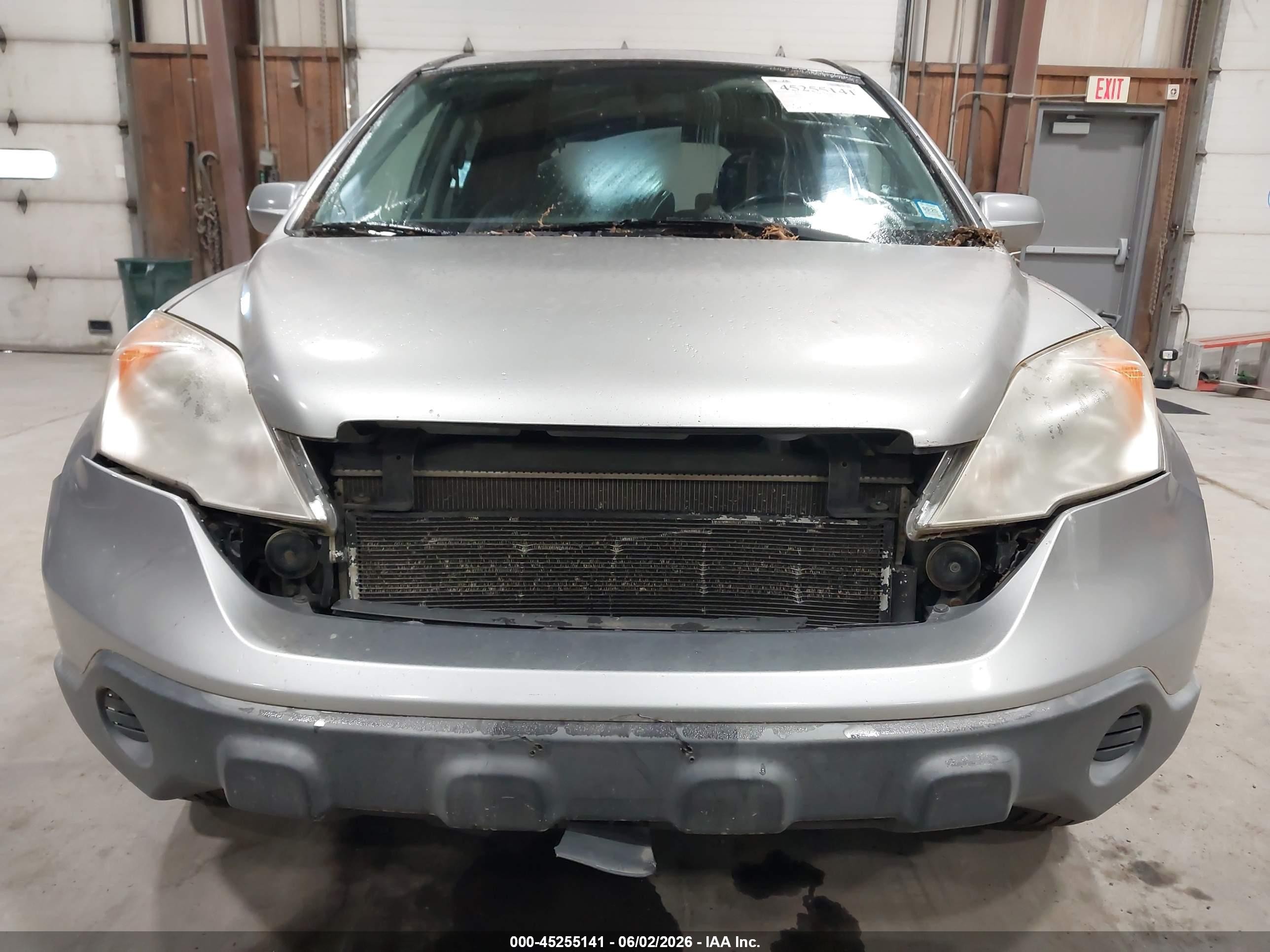 2007 Honda Cr-v Ex-l Silver vin: JHLRE48737C067849