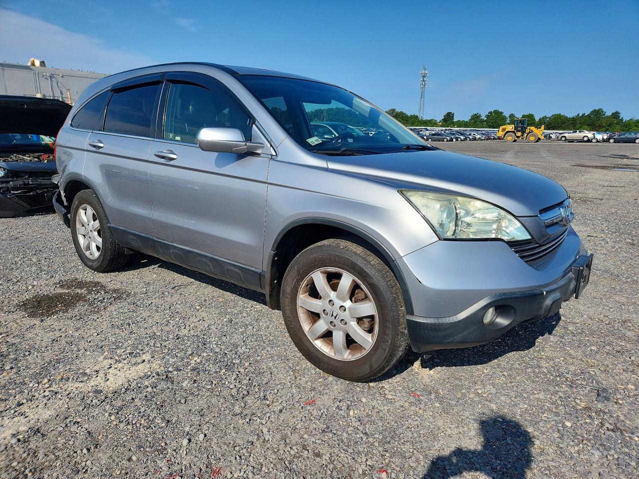 2007 Honda Cr-v Exl Gray vin: JHLRE48737C070900