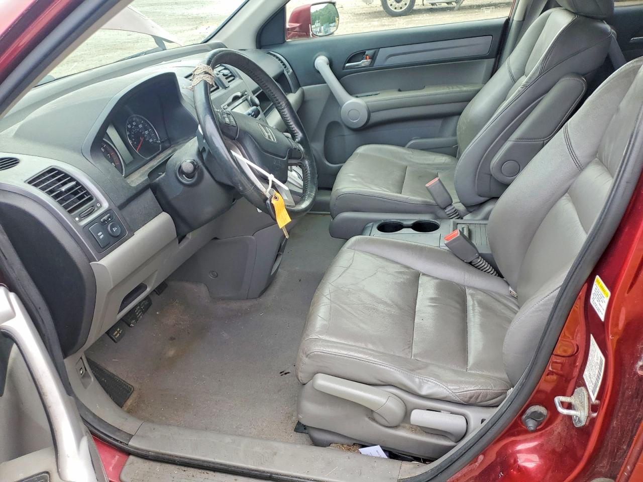 2007 Honda Cr-v Exl Red vin: JHLRE48737C092783