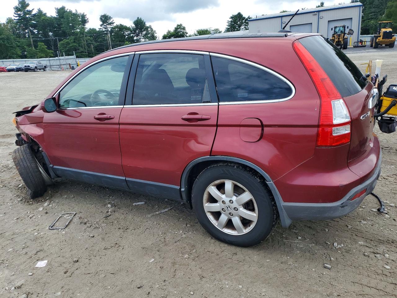 2007 Honda Cr-v Exl Red vin: JHLRE48737C092783