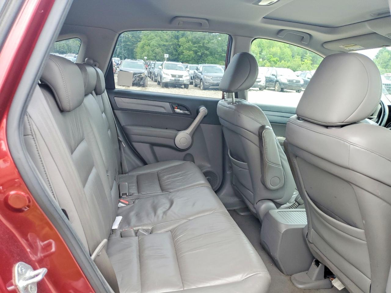2007 Honda Cr-v Exl Red vin: JHLRE48737C092783