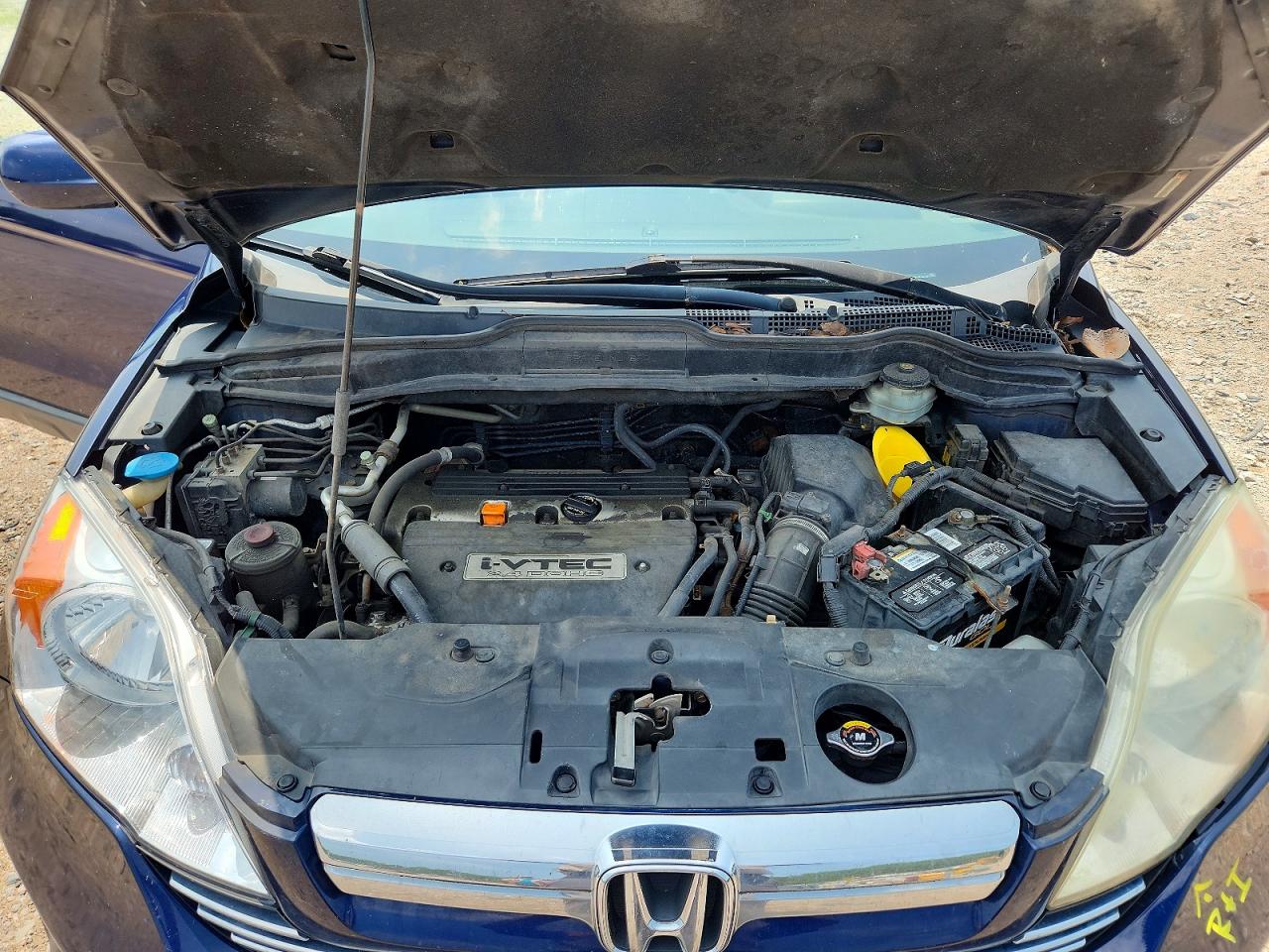 2007 Honda Cr-v Exl Blue vin: JHLRE48737C096803