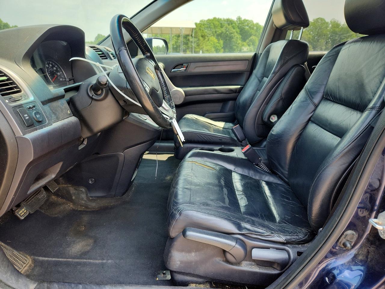 2007 Honda Cr-v Exl Blue vin: JHLRE48737C096803