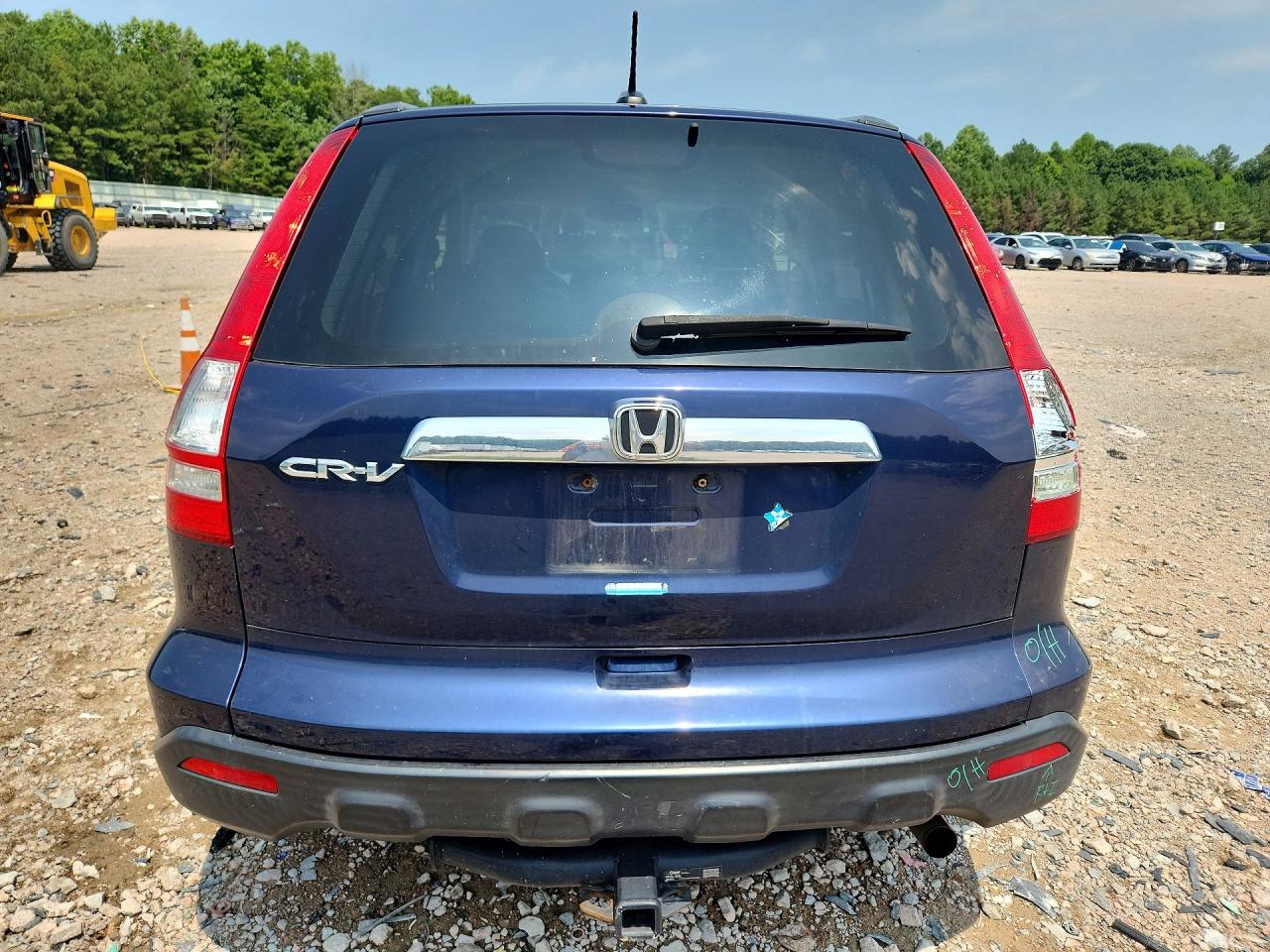 2007 Honda Cr-v Exl Blue vin: JHLRE48737C096803