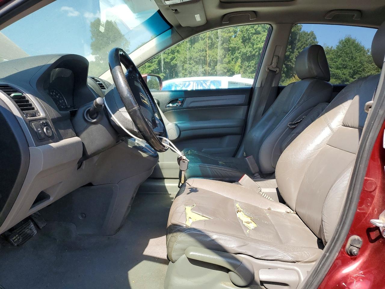 2007 Honda Cr-v Exl Темно-бордовый vin: JHLRE48737C099670