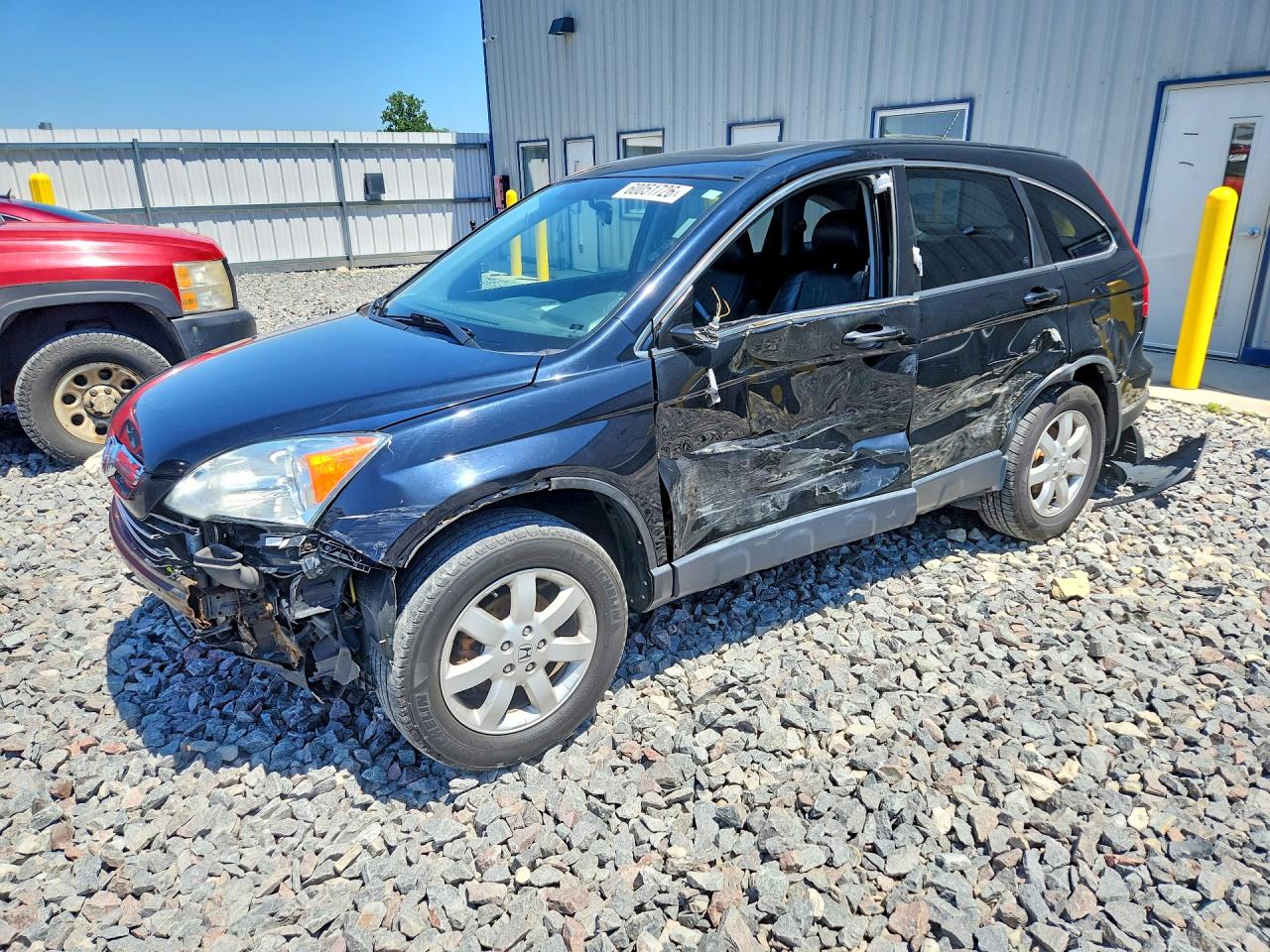2007 Honda Cr-v Exl Черный vin: JHLRE48737C122106