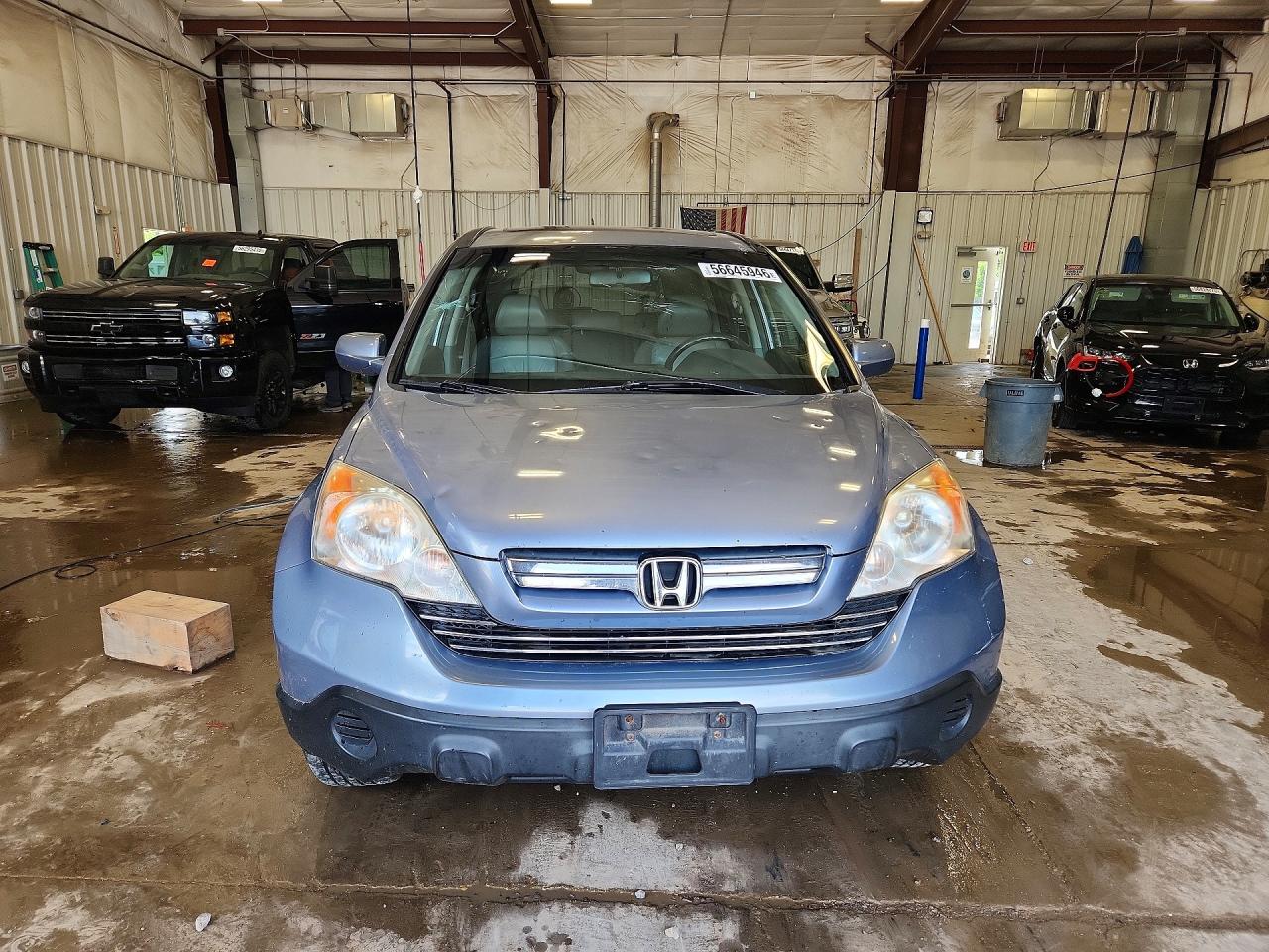 2008 Honda Cr-v Exl Blue vin: JHLRE48738C030737