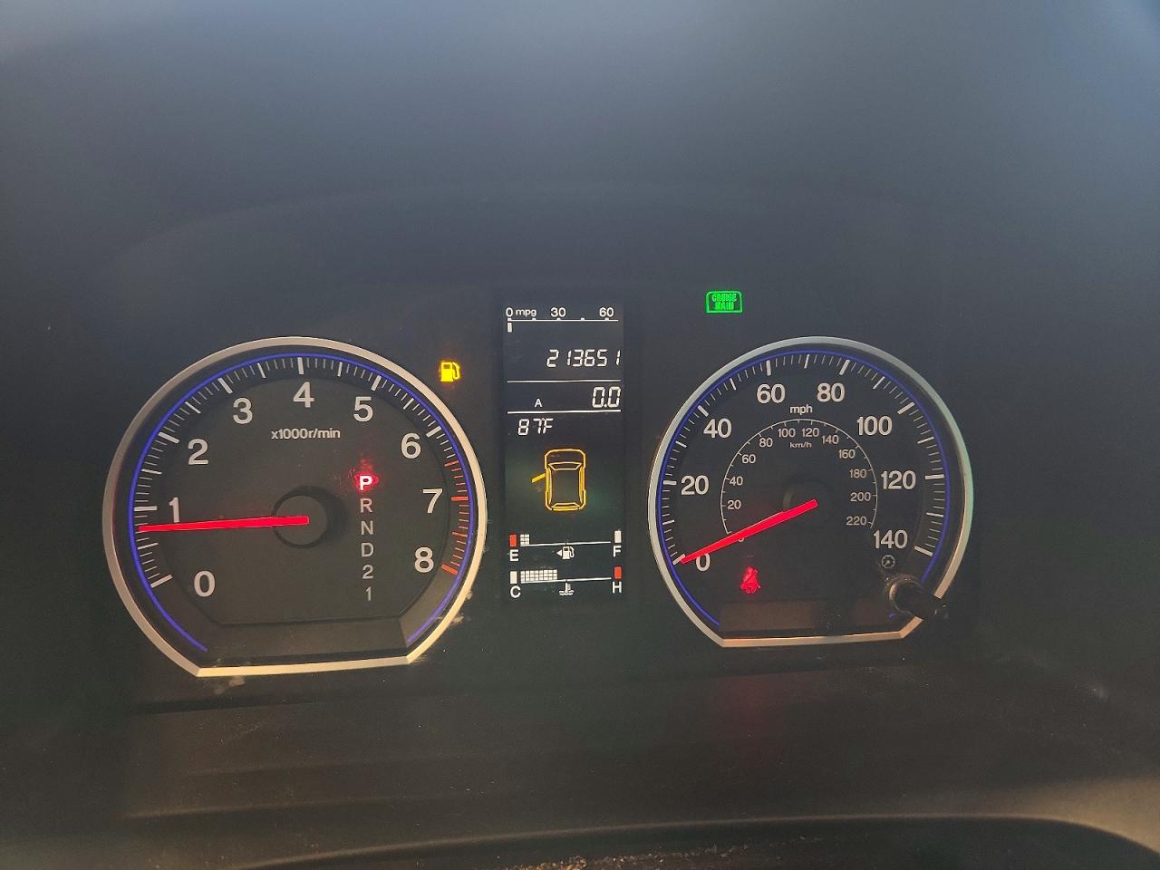 2008 Honda Cr-v Exl Blue vin: JHLRE48738C030737