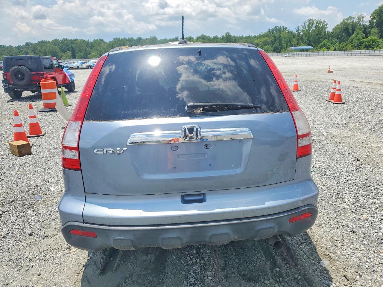 2008 Honda Cr-v Exl Blue vin: JHLRE48738C040457