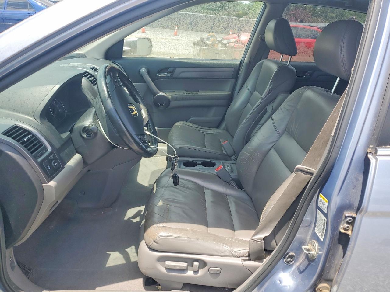 2008 Honda Cr-v Exl Blue vin: JHLRE48738C040457