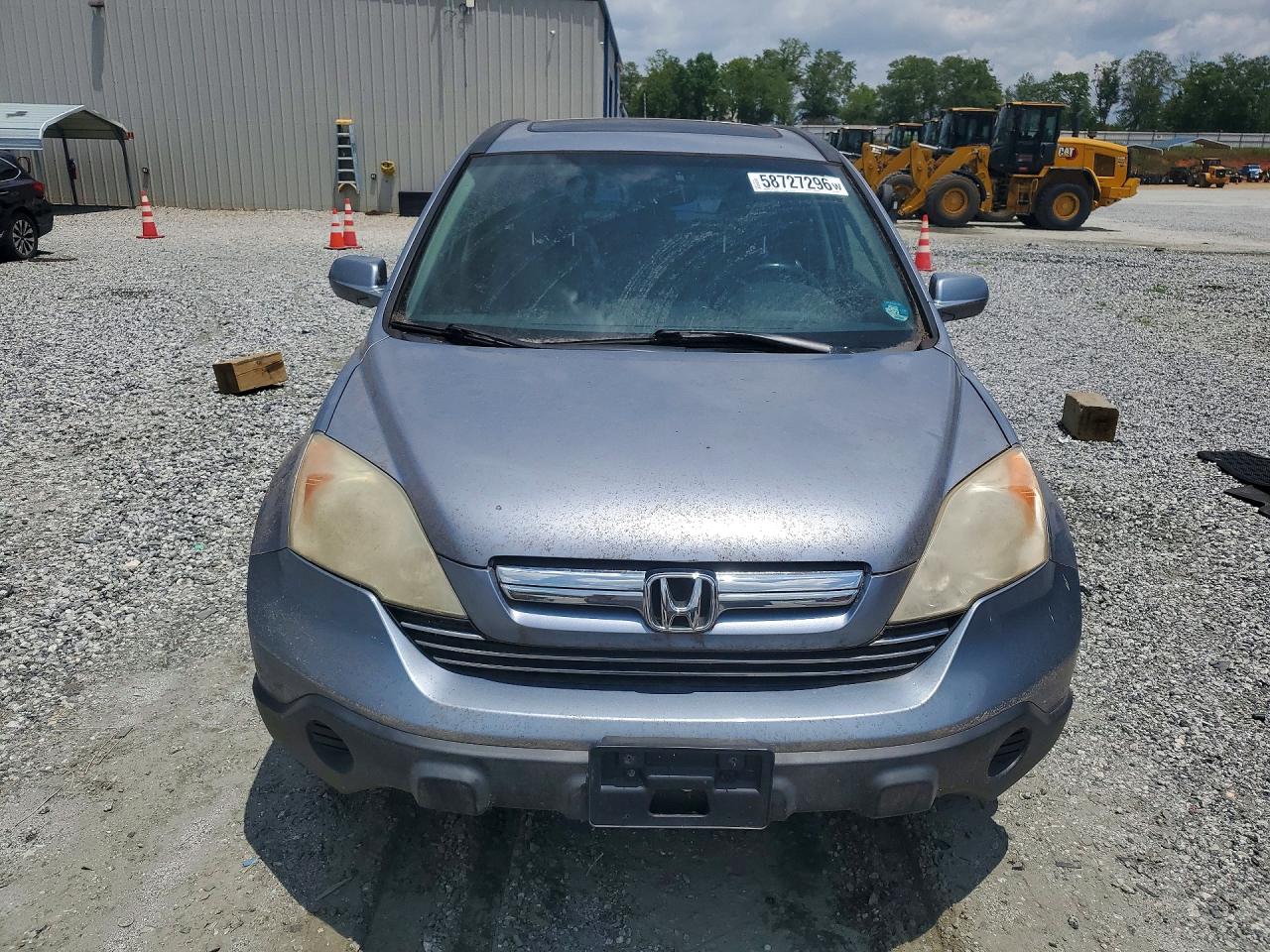 2008 Honda Cr-v Exl Blue vin: JHLRE48738C040457