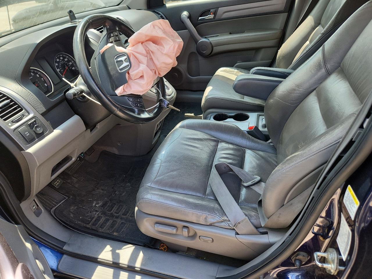 2008 Honda Cr-v Exl Blue vin: JHLRE48738C043407