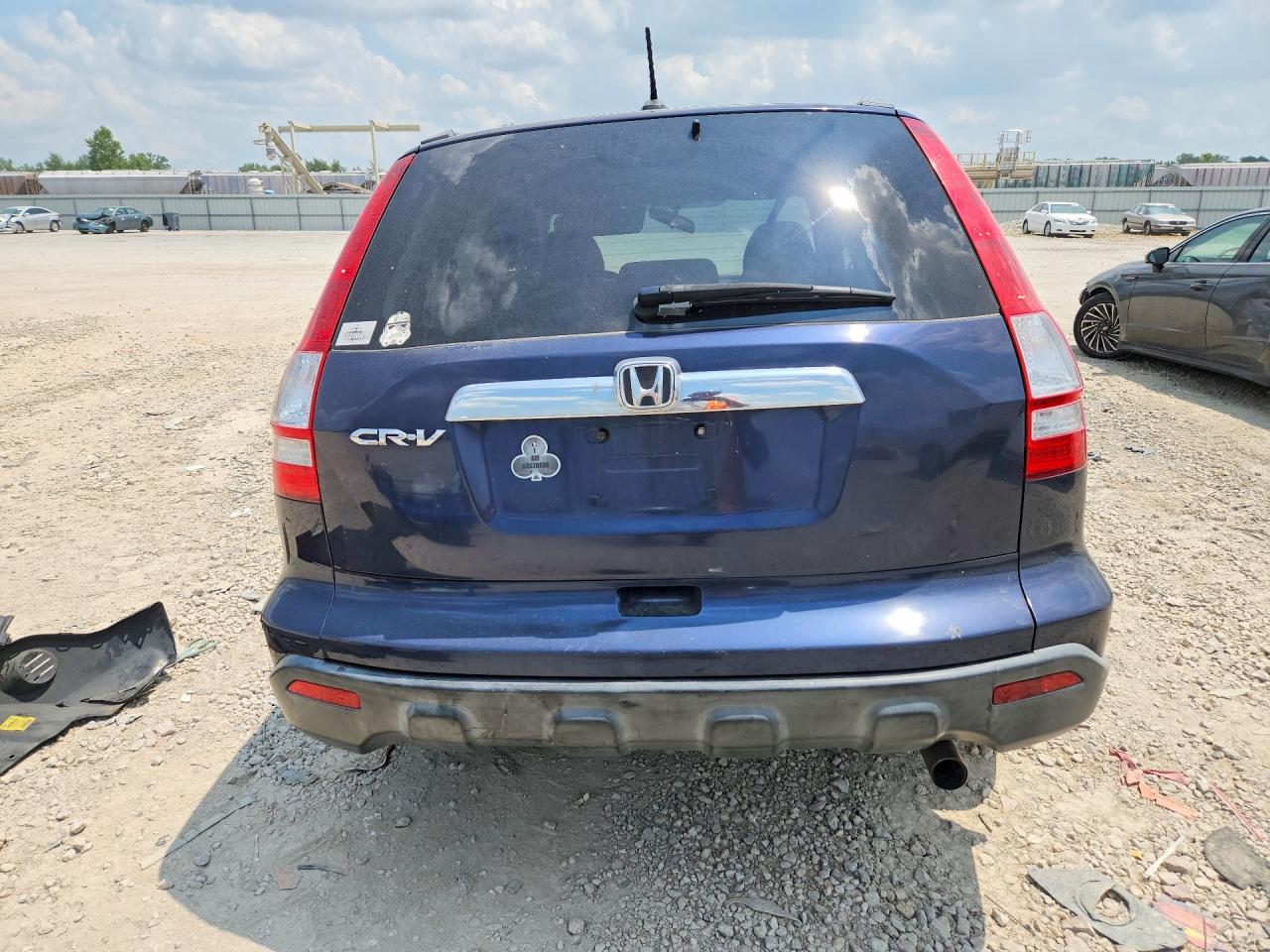 2008 Honda Cr-v Exl Blue vin: JHLRE48738C043407