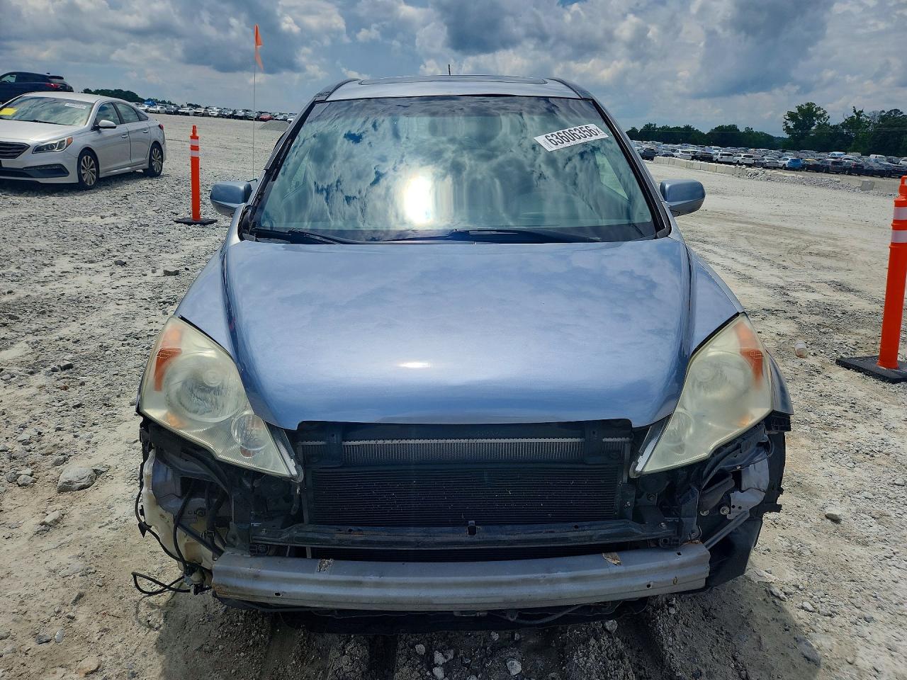 2008 Honda Cr-v Exl Blue vin: JHLRE48738C054486