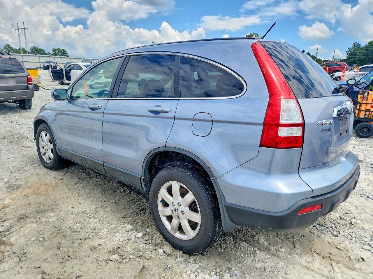 2008 Honda Cr-v Exl Blue vin: JHLRE48738C054486
