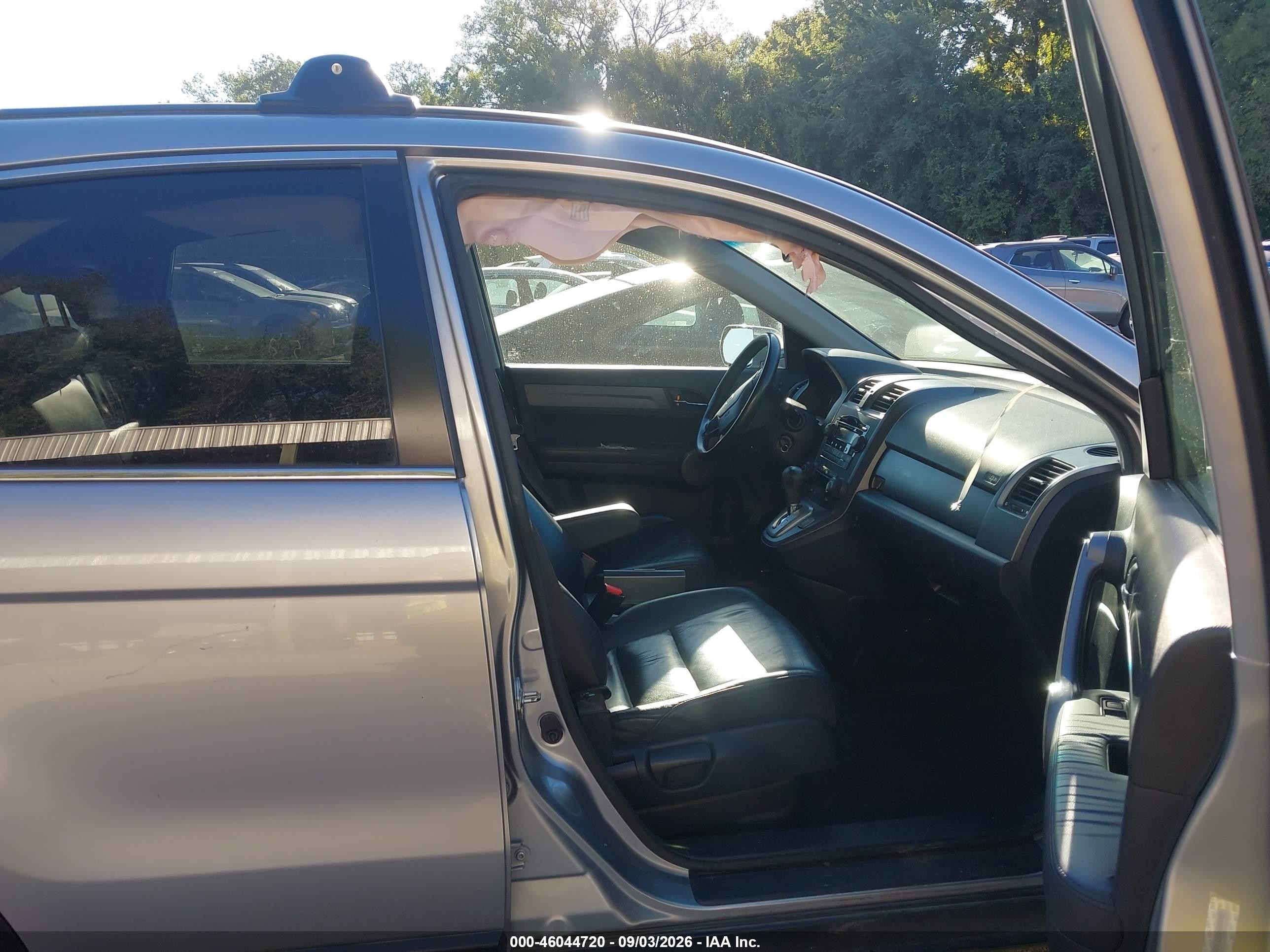 2008 Honda Cr-v Ex-l Silver vin: JHLRE48738C058408