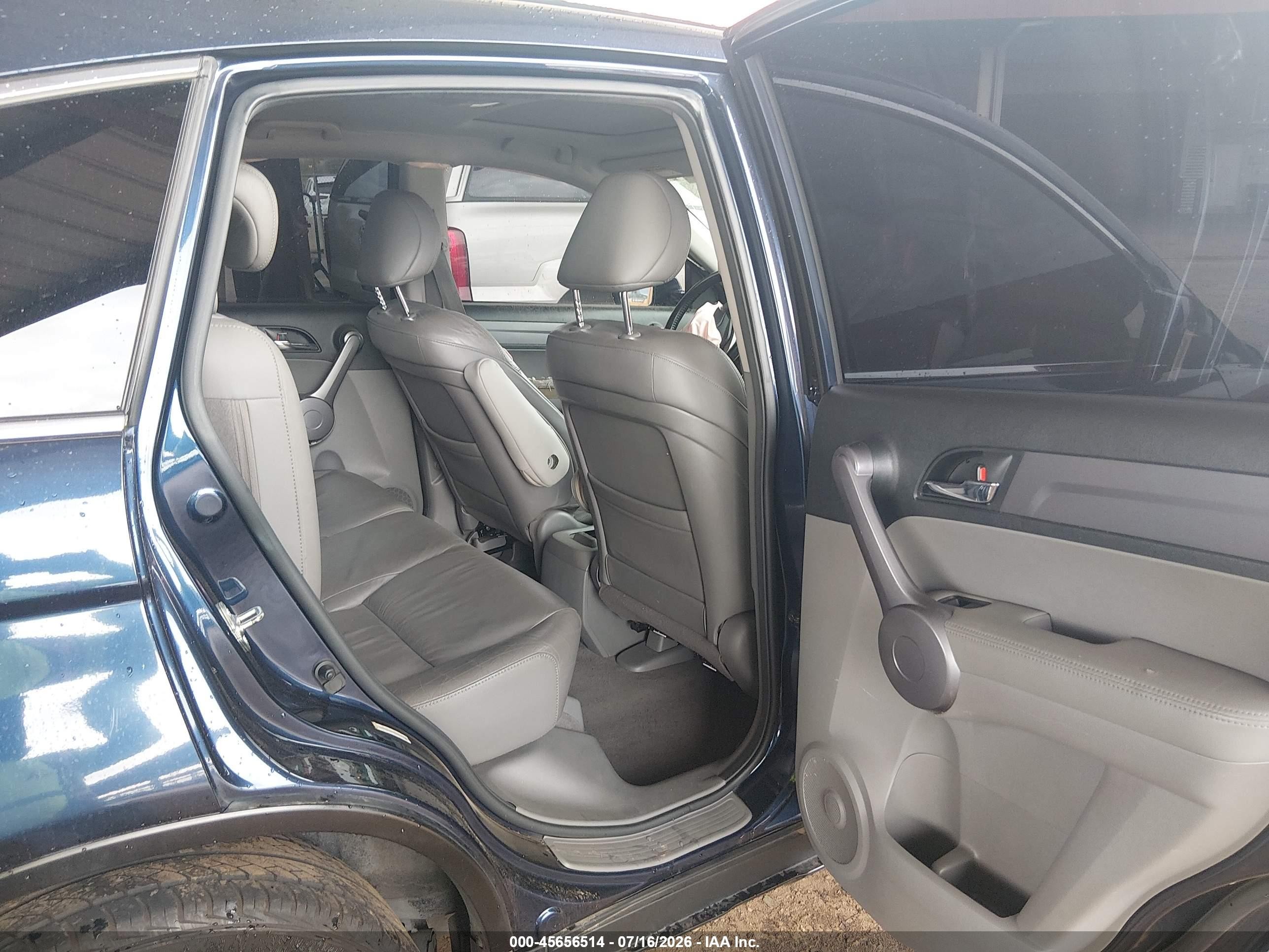 2009 Honda Cr-v Ex-l Blue vin: JHLRE48739C000252