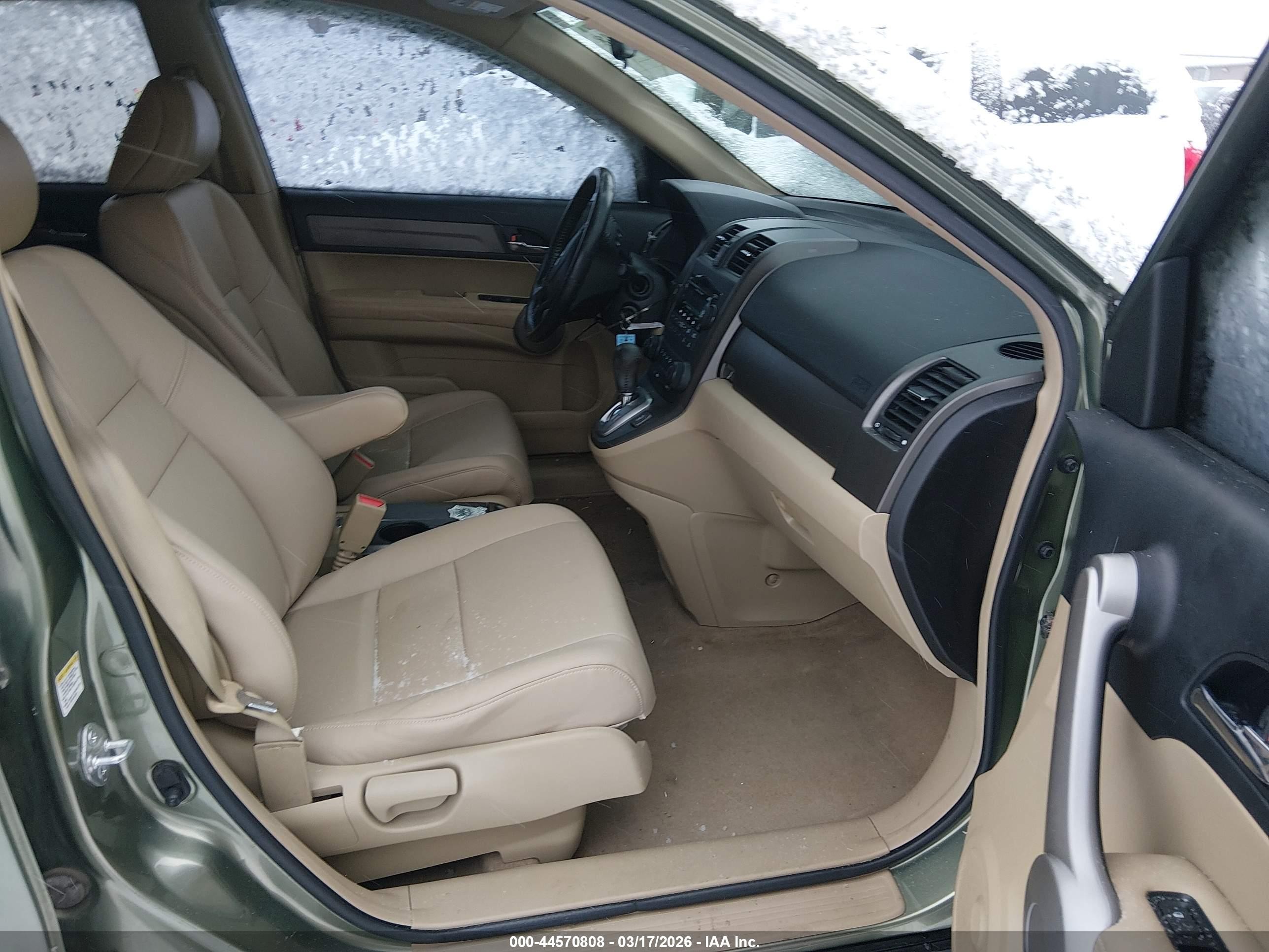 2007 Honda Cr-v Ex-l Green vin: JHLRE48747C015999