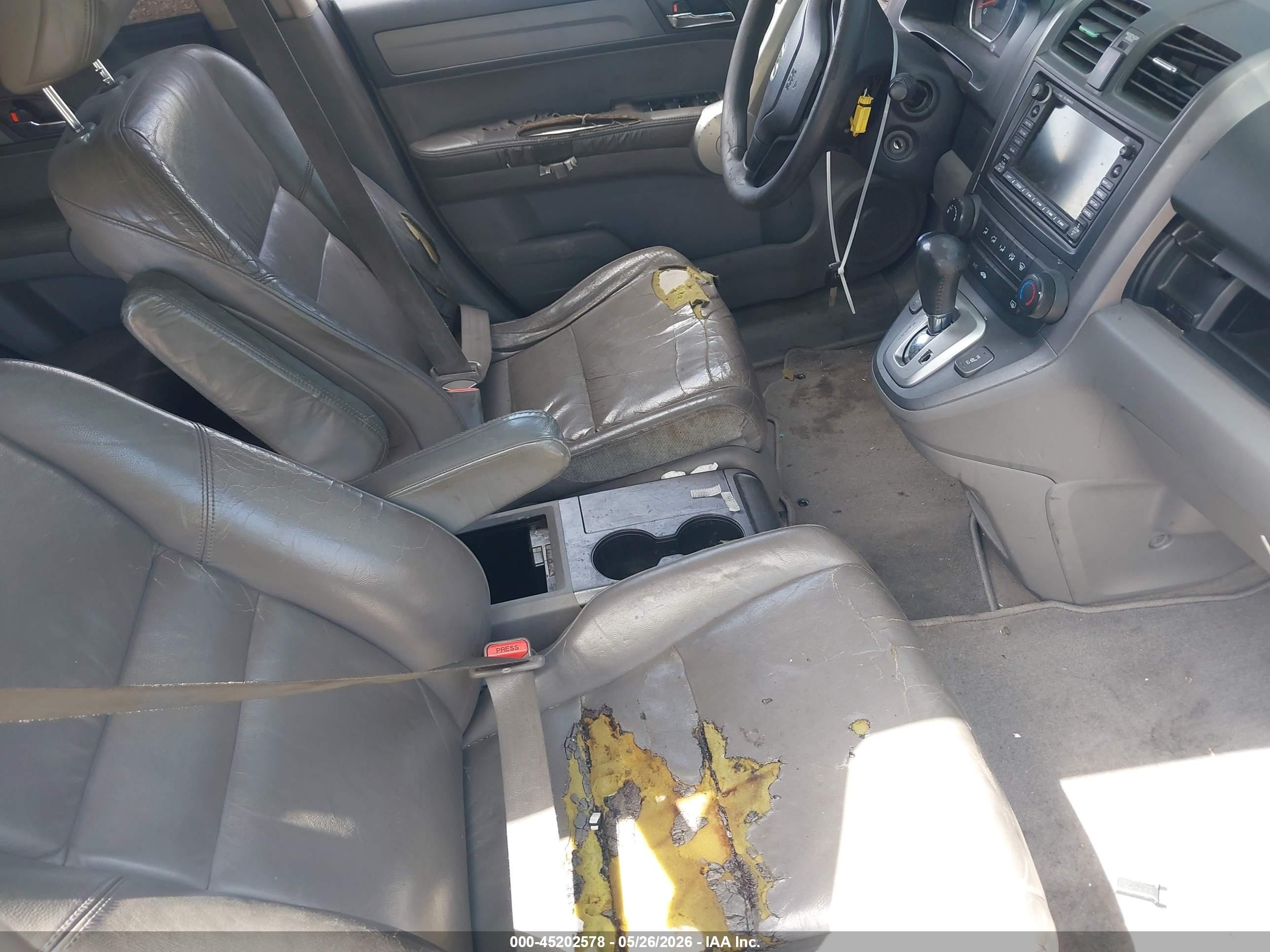 2007 Honda Cr-v Ex-l Blue vin: JHLRE48747C032589