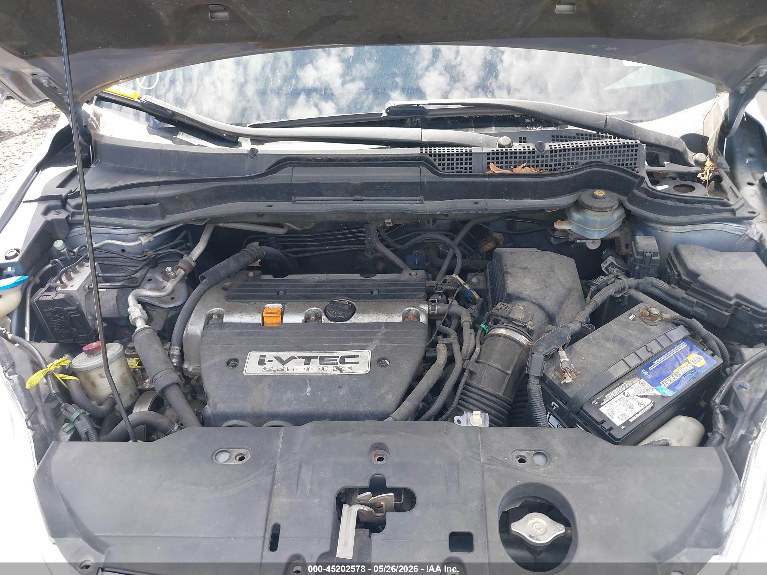 2007 Honda Cr-v Ex-l Blue vin: JHLRE48747C032589
