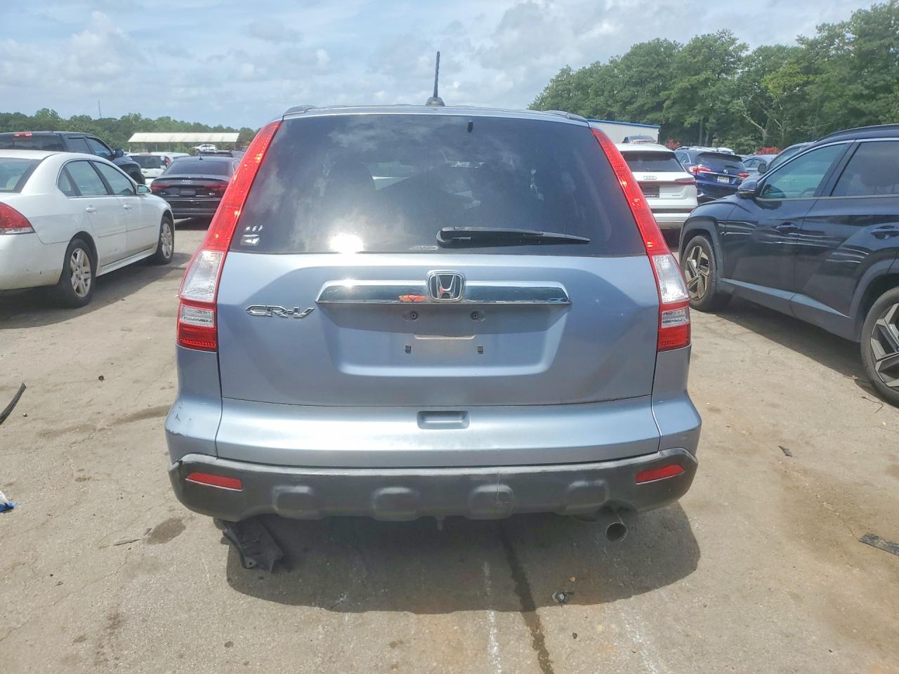 2007 Honda Cr-v Exl Синий vin: JHLRE48747C041101