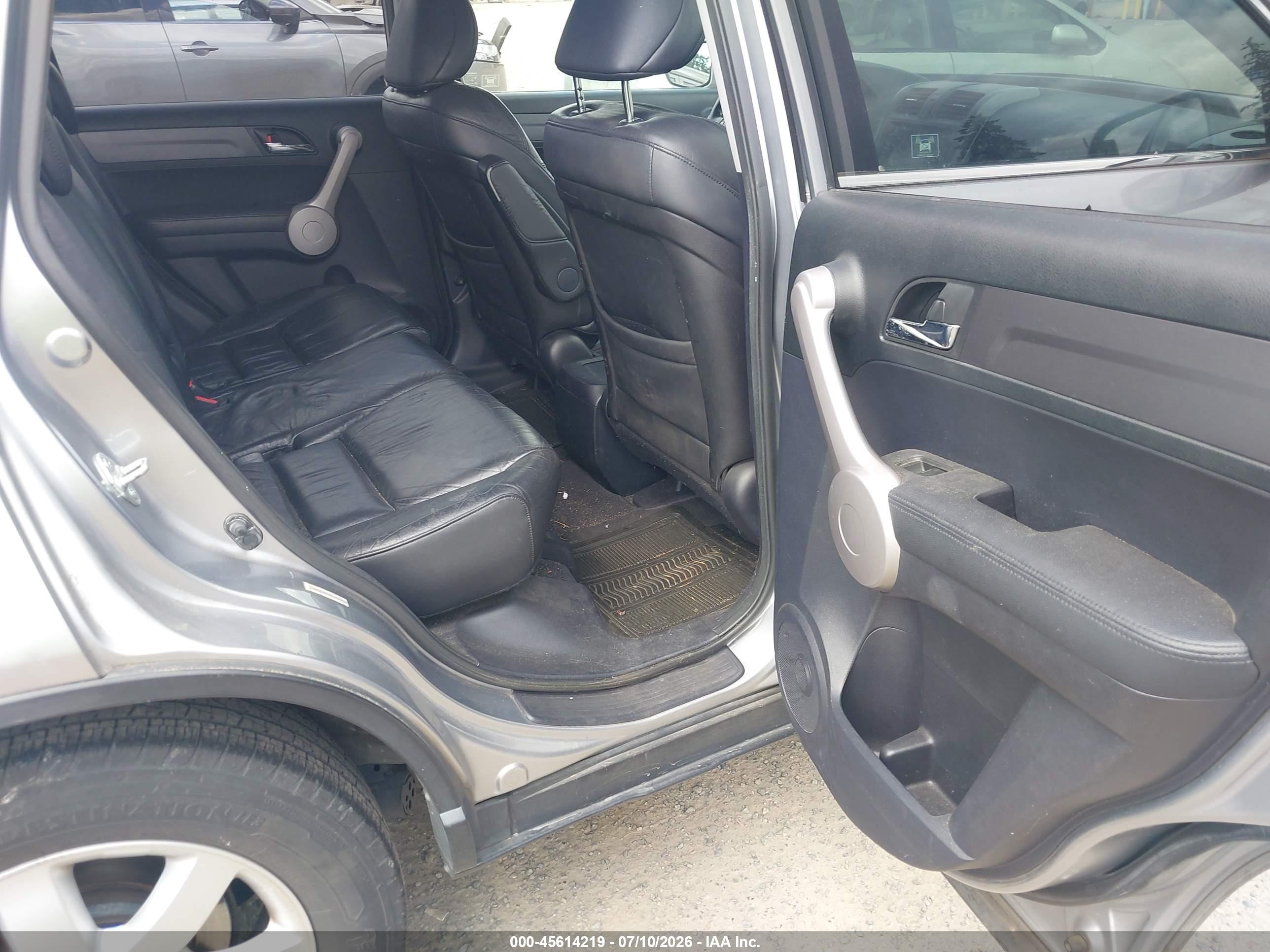 2007 Honda Cr-v Ex-l Silver vin: JHLRE48747C056391