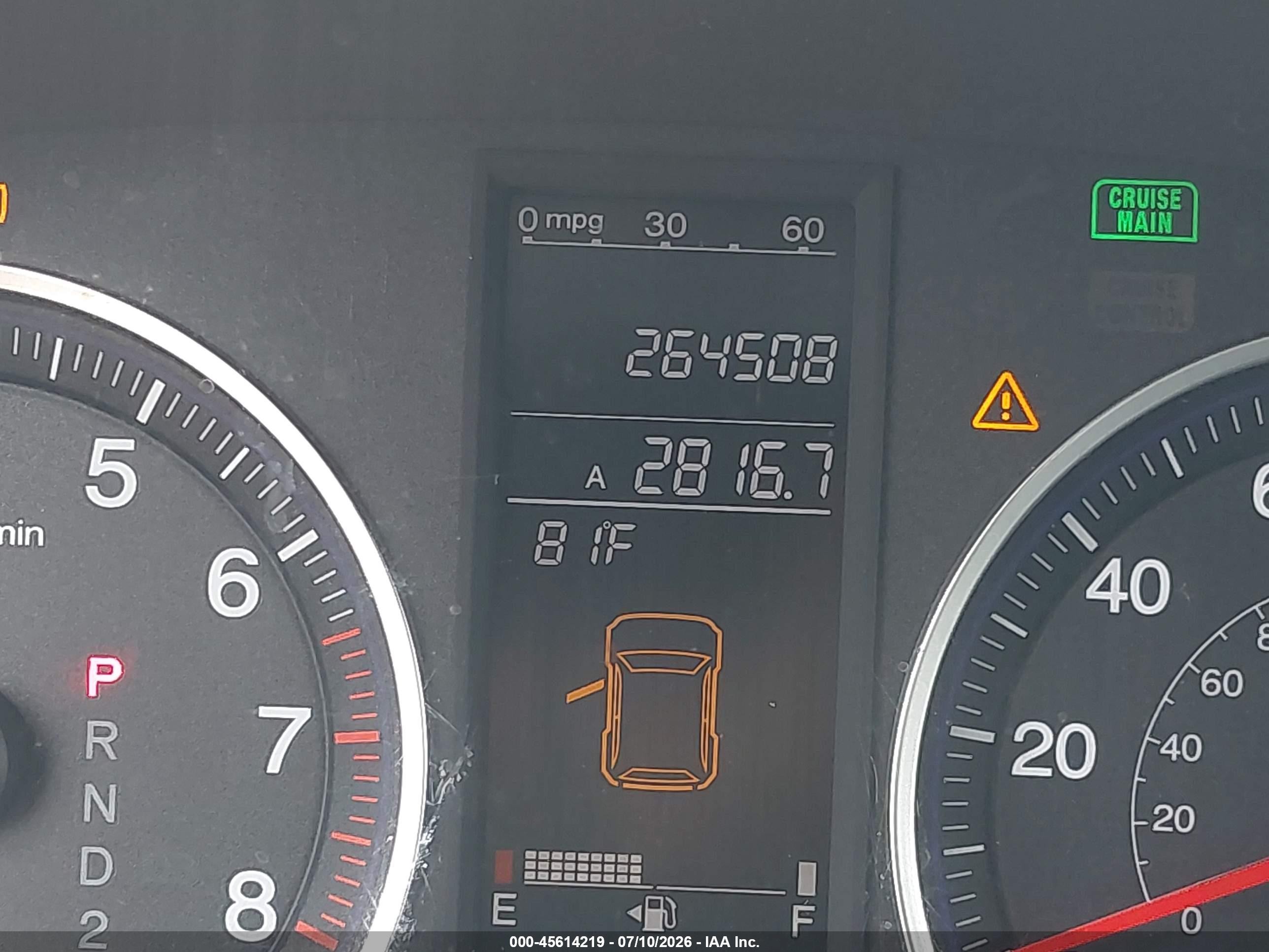 2007 Honda Cr-v Ex-l Silver vin: JHLRE48747C056391