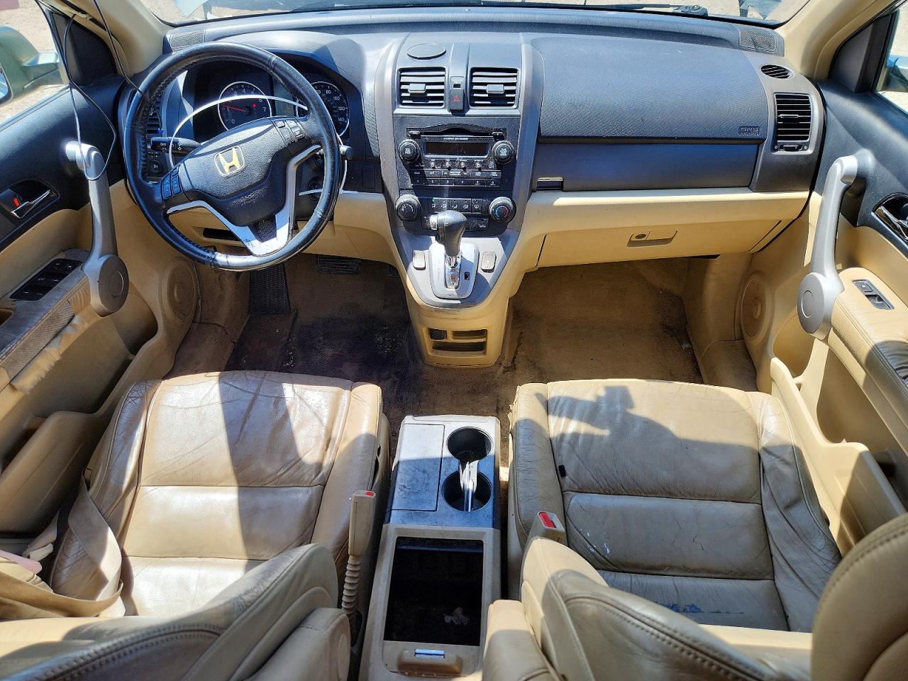 2007 Honda Cr-v Exl Зеленый vin: JHLRE48747C066984