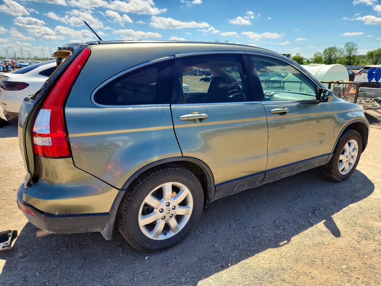 2007 Honda Cr-v Exl Зеленый vin: JHLRE48747C066984