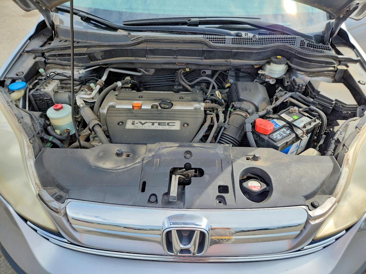 2007 Honda Cr-v Exl Silver vin: JHLRE48747C084854