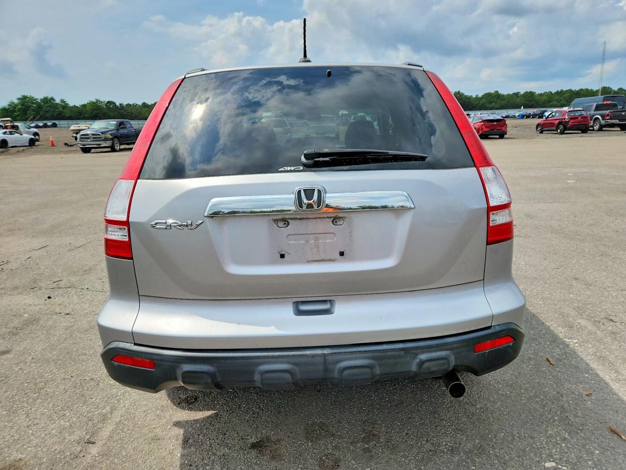 2007 Honda Cr-v Exl Silver vin: JHLRE48747C084854