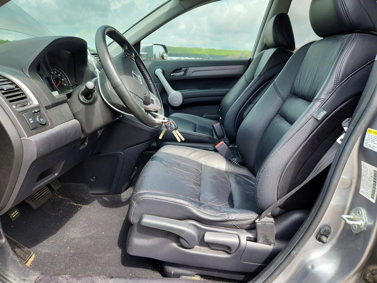 2007 Honda Cr-v Exl Silver vin: JHLRE48747C084854
