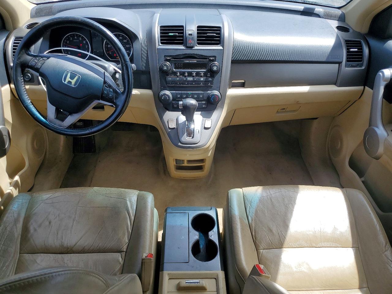 2007 Honda Cr-v Exl Green vin: JHLRE48747C102950