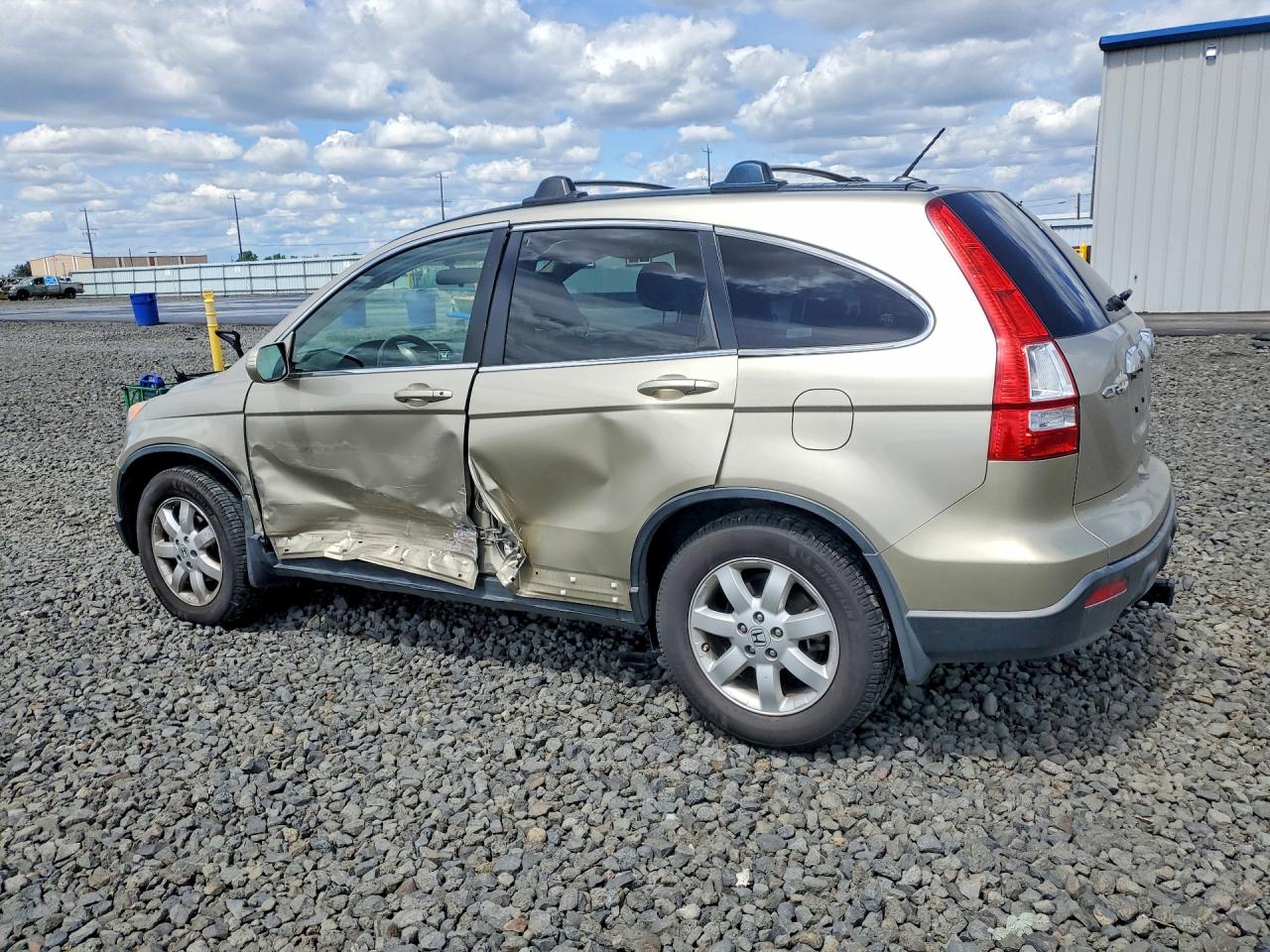 2007 Honda Cr-v Exl Tan vin: JHLRE48747C115004