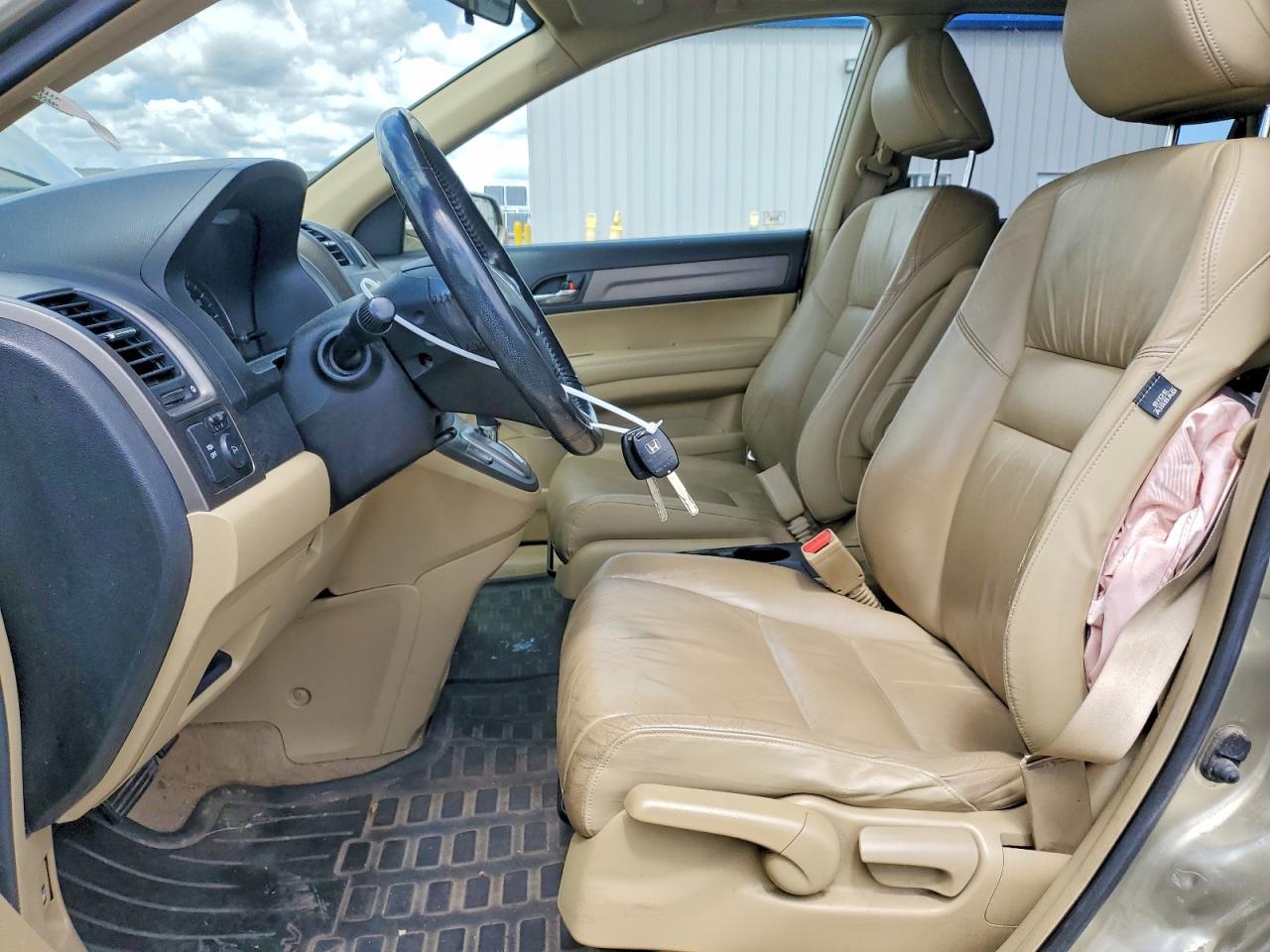 2007 Honda Cr-v Exl Tan vin: JHLRE48747C115004