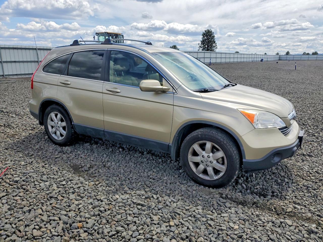 2007 Honda Cr-v Exl Tan vin: JHLRE48747C115004