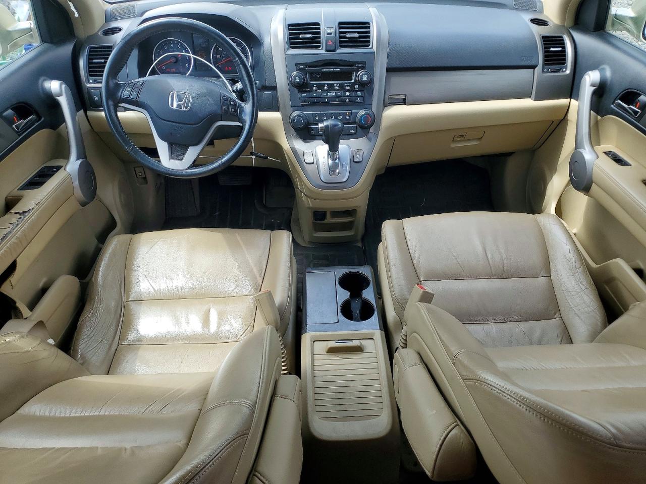 2007 Honda Cr-v Exl Tan vin: JHLRE48747C115004