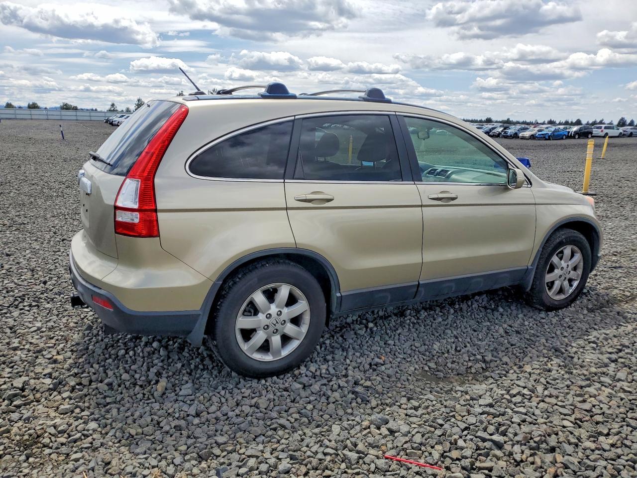 2007 Honda Cr-v Exl Tan vin: JHLRE48747C115004