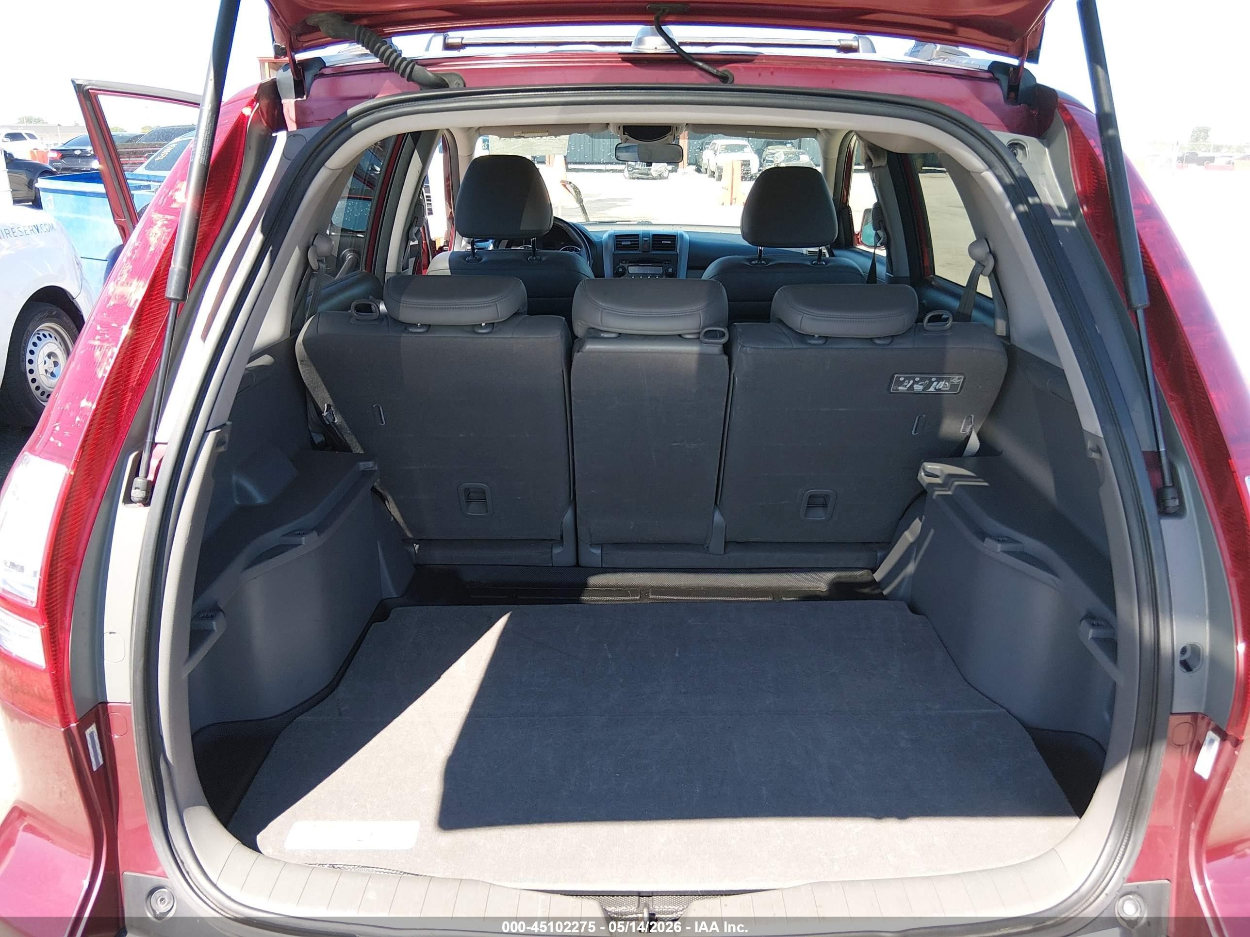2008 Honda Cr-v Ex-l Red vin: JHLRE48748C023540