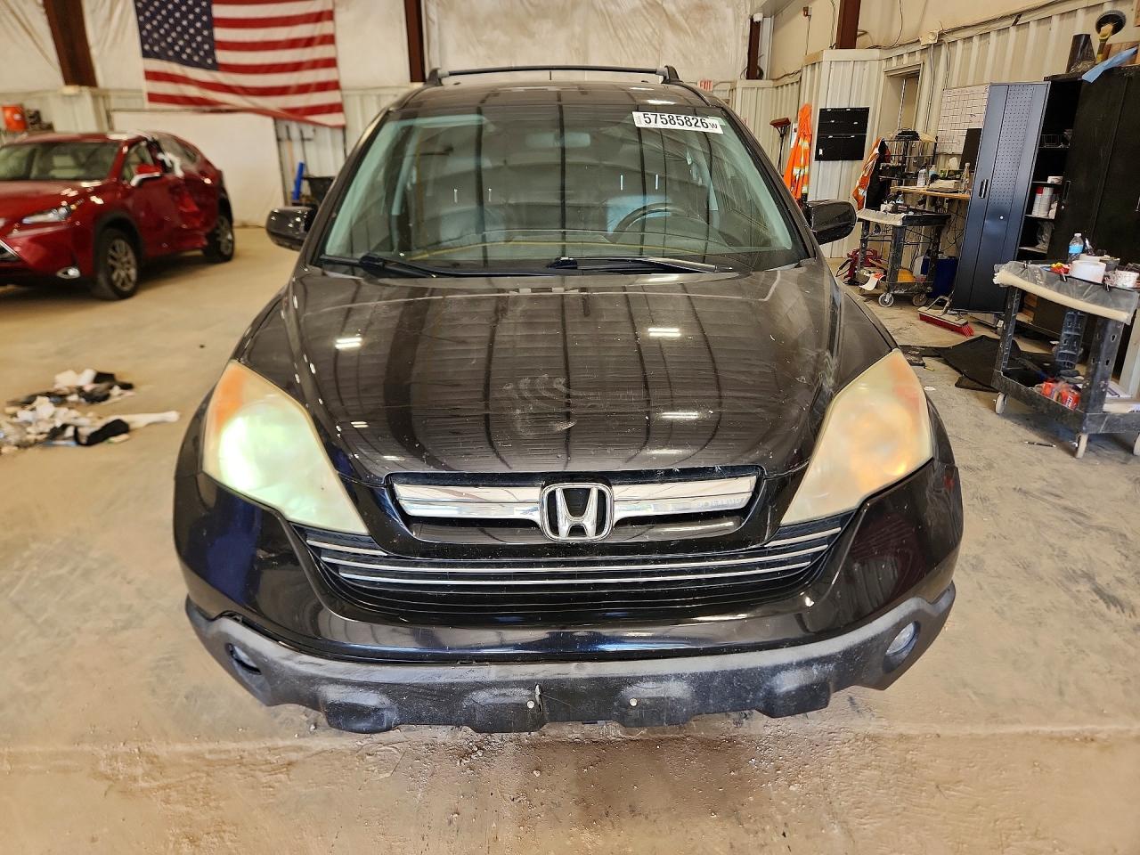 2008 Honda Cr-v Exl Черный vin: JHLRE48748C031122