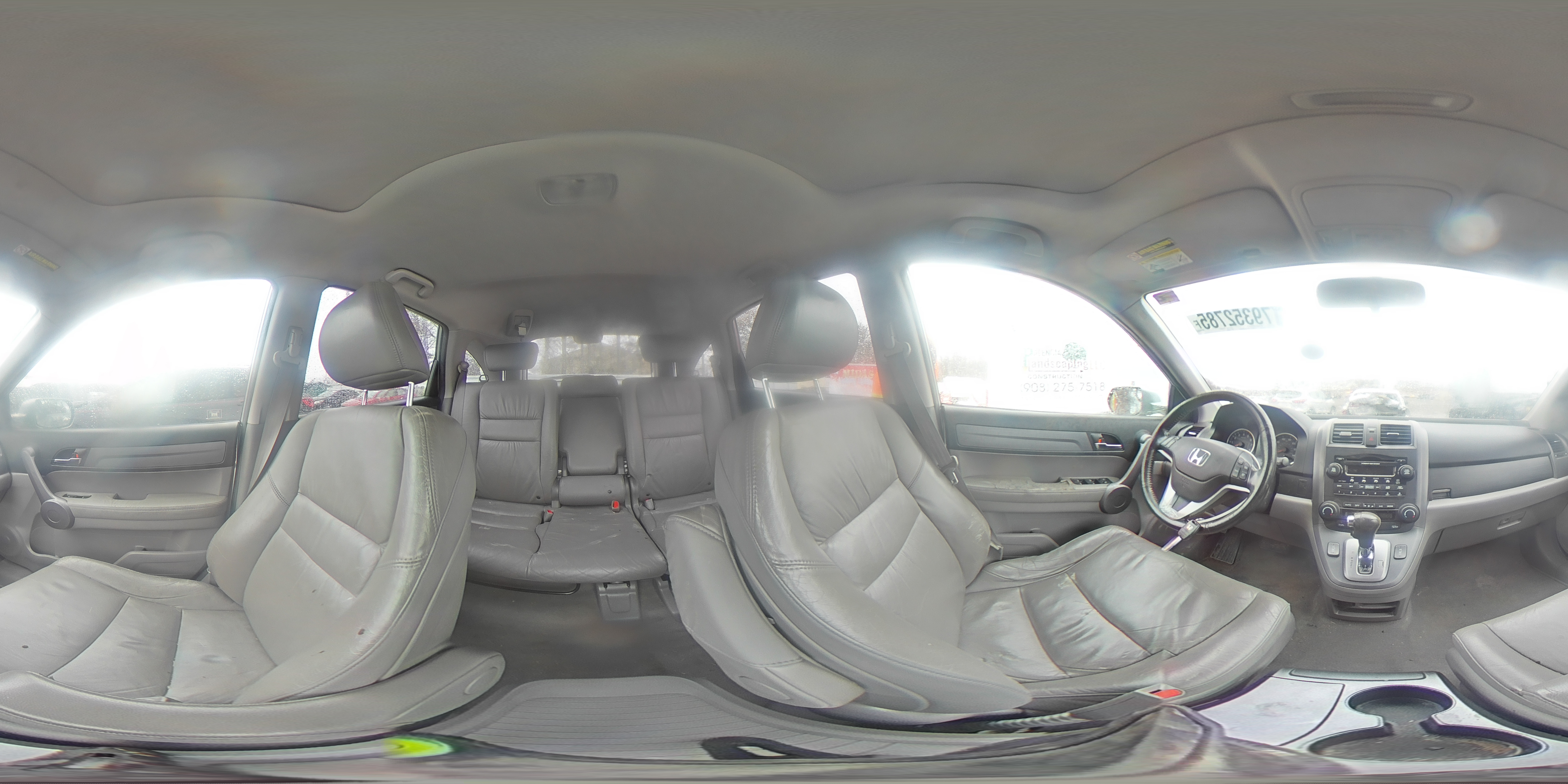 2008 Honda Cr-v Exl Silver vin: JHLRE48748C035901