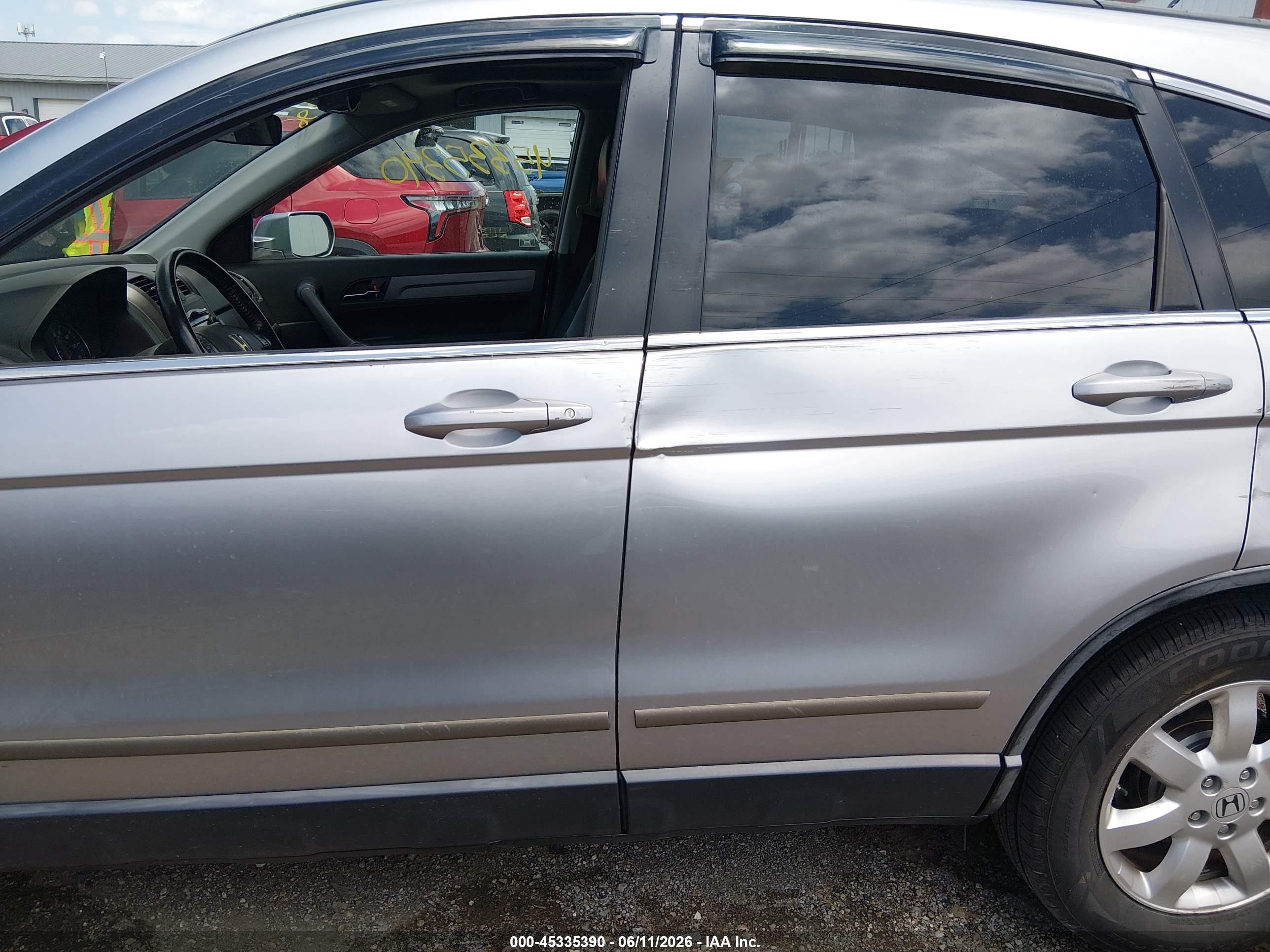 2008 Honda Cr-v Ex-l Silver vin: JHLRE48748C042220