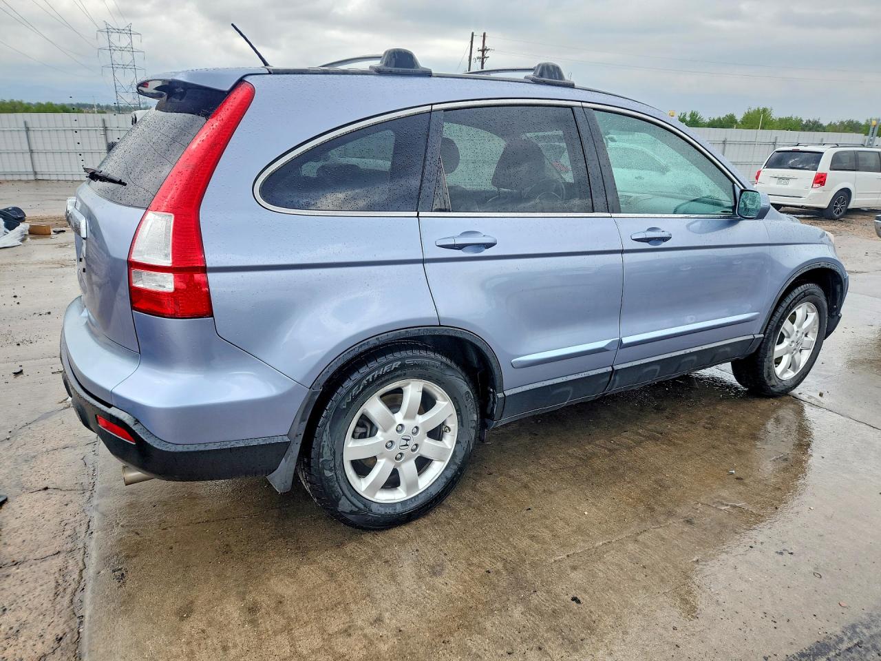 2008 Honda Cr-v Exl Blue vin: JHLRE48748C053248