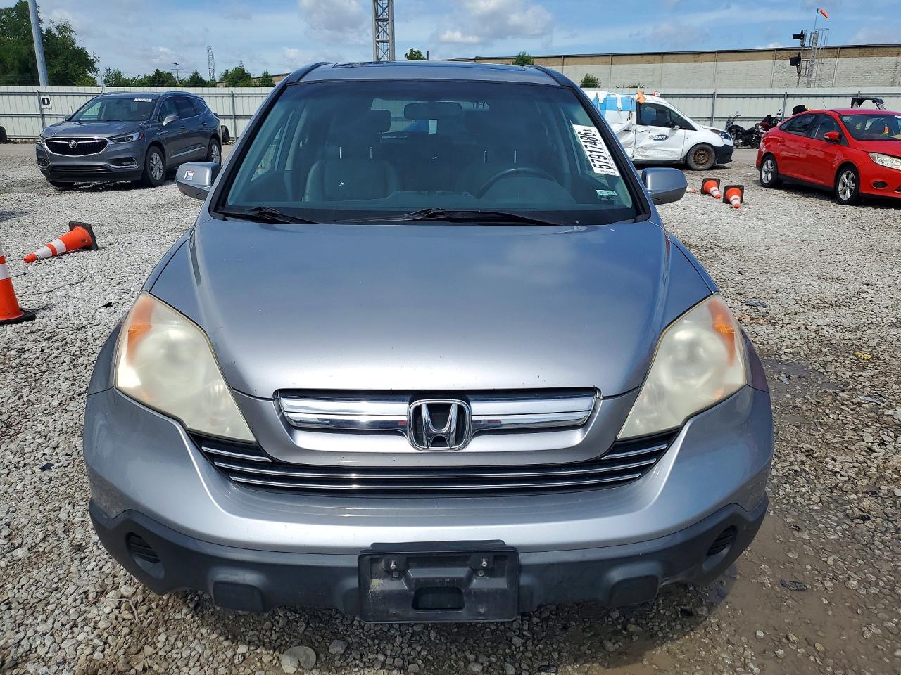 2008 Honda Cr-v Exl Silver vin: JHLRE48748C075508