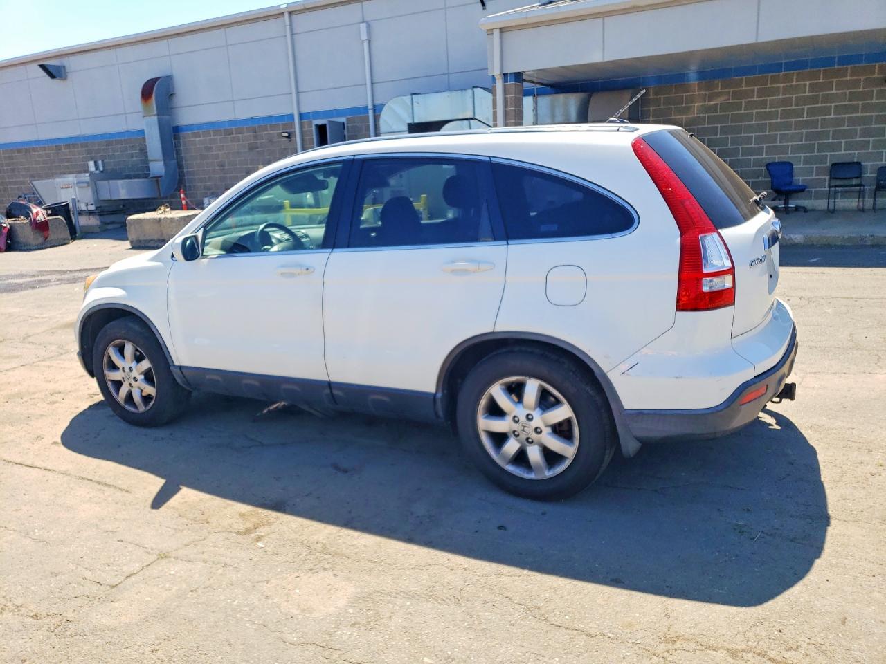 2009 Honda Cr-v Exl White vin: JHLRE48749C001944