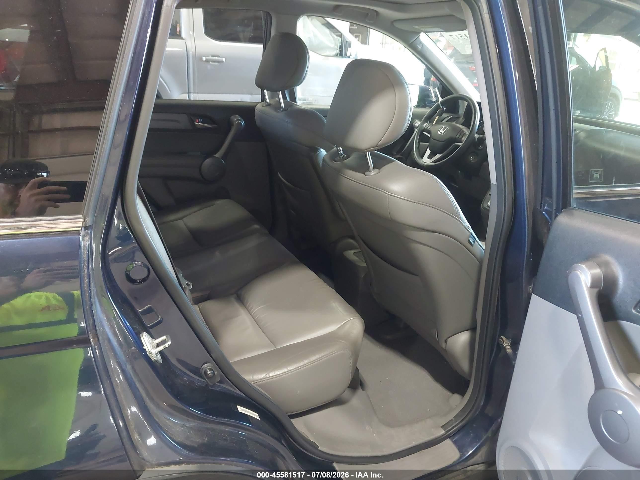 2009 Honda Cr-v Ex-l Dark Blue vin: JHLRE48749C008375