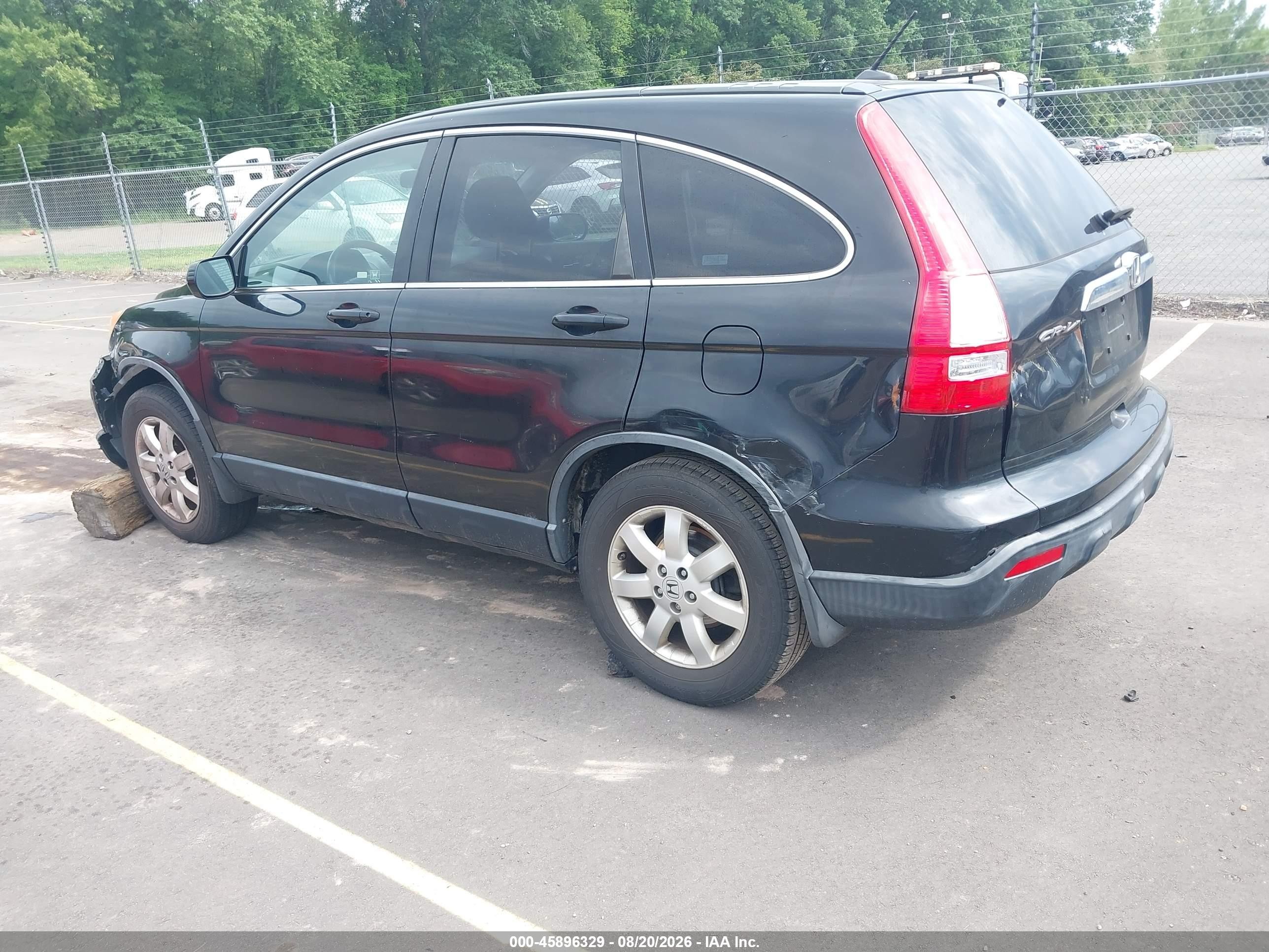 2009 Honda Cr-v Ex-l Black vin: JHLRE48749C011292